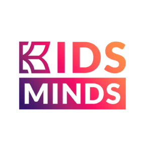 kidsminds logo design web design