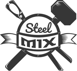 steelmix logo design web design